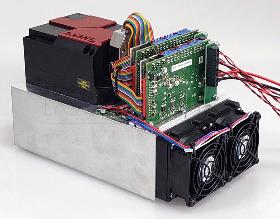 Fiber coupled 6.5W RGB laser